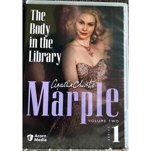 Acorn Media Marple Series 1 Vol 2 DVD The Body in the Library